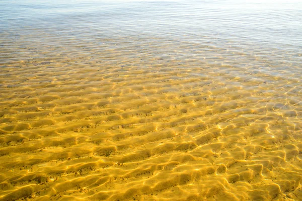 Vattnet Havet Med Sol Reflektioner — Stockfoto
