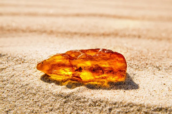 Amber Baltık Denizi Nin Bir Plajda — Stok fotoğraf