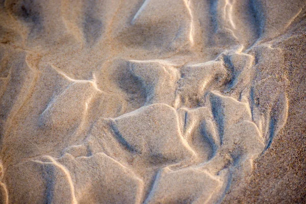 Piaszczystej Plaży Wzorami — Zdjęcie stockowe