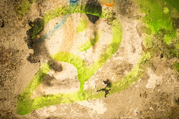 Graffitti Old Concrete Wall — Stock Photo, Image