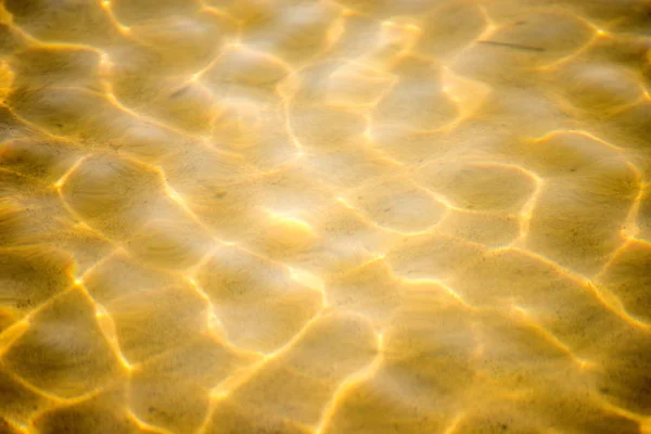 Agua Del Mar Con Reflejos Solares — Foto de Stock