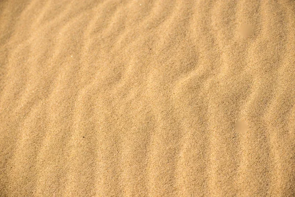 Arena Una Playa Con Patrón Línea —  Fotos de Stock