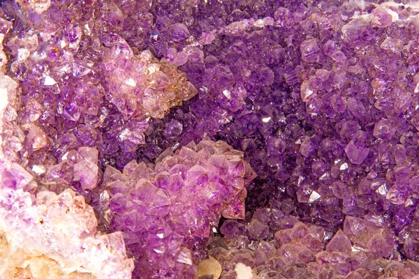 Amethyst Edelsteindruse Zur Steinheilung — Stockfoto