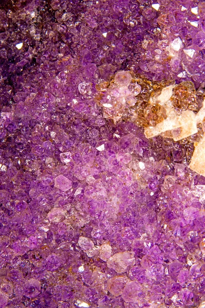 Amethyst Edelsteindruse Zur Steinheilung — Stockfoto