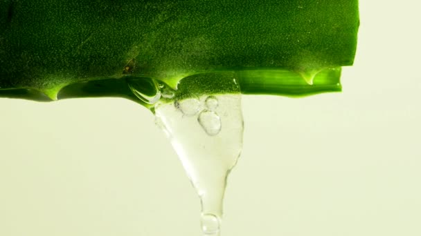 Aloe Saft Wird Knapp — Stockvideo