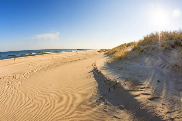 Lonesome beach of the Baltic Sea — стоковое фото