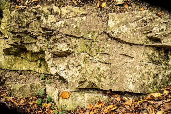 Déplacements calcaires du Jura de l'Alb souabe en Allemagne — Photo