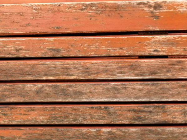 Régi Fából Készült Sörasztal Kertben — Stock Fotó
