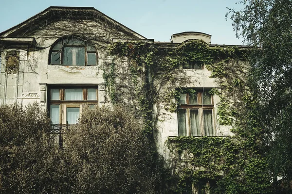 Oude Stad Gebouw Achtergrond — Stockfoto