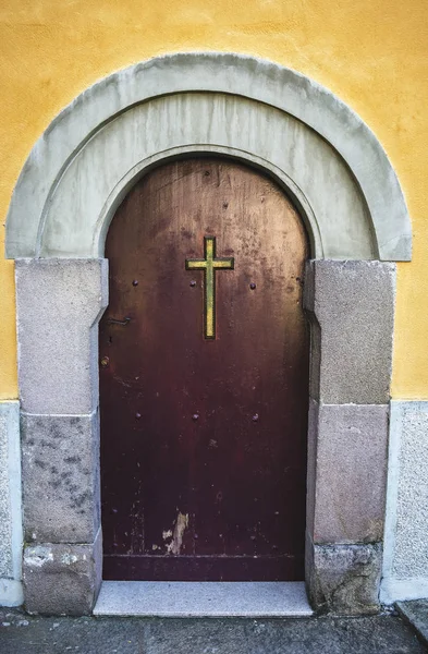 Old Church Door — Stock Photo, Image