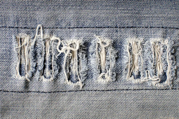 Denim Jeans Textuur Denim Jeans Achtergrond Met Oude Gescheurd — Stockfoto