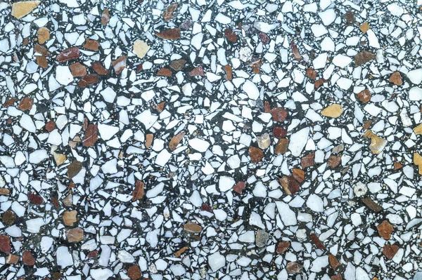 Terrazzo padló háttér mintázat és a szín. — Stock Fotó