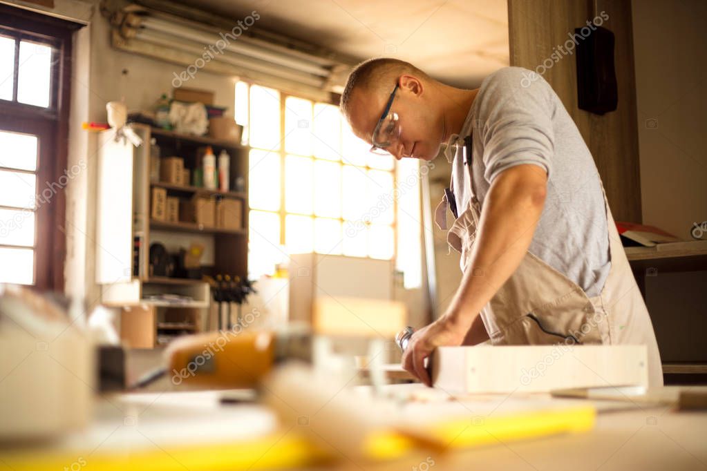 Handyman Occupation Craftsmanship Carpentry Concept