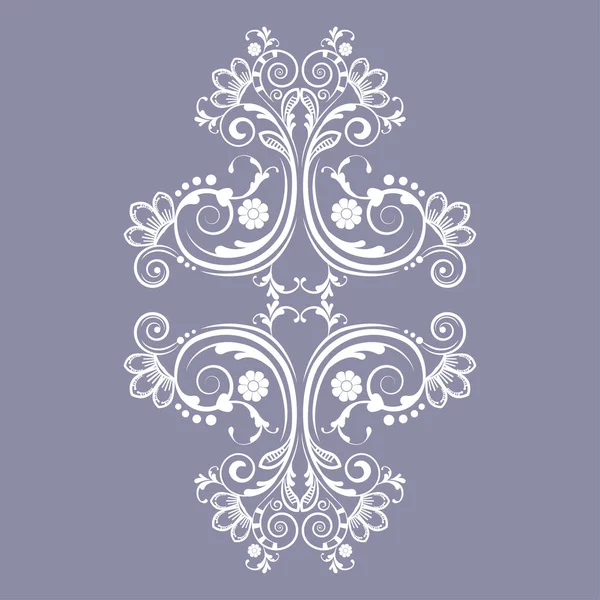 Vektor Vinobraní Květinové Pozadí Dekorativní Květiny Pro Design — Stockový vektor