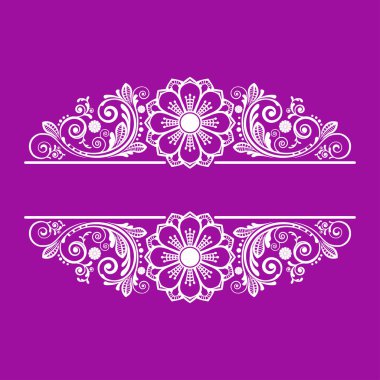 Vektör soyut çiçek arkaplanı