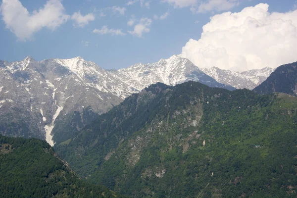 Une Belle Vue Sur Dhauladhar Himalayan Range Par Temps Clair — Photo