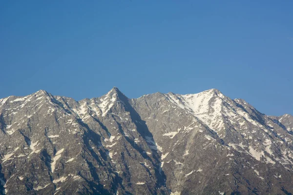 Прекрасний Вид Дхаулагара Гімалайський Хребет Ясний День Kareri Himachal Прадеш — стокове фото