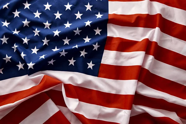 closeup Amerikan Usa bayrak, yıldızlar ve çizgiler, Amerika Birleşik Devletleri