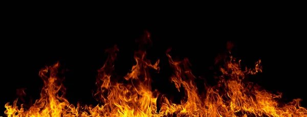 Textura Tormenta Fuego Sobre Fondo Negro Disparo Chispas Fuego Voladoras — Foto de Stock