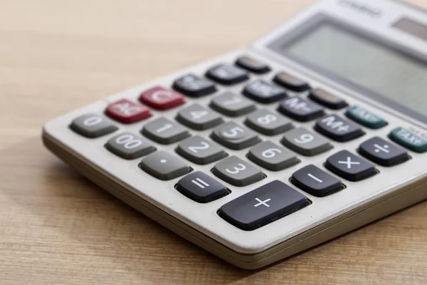 Kalkulator Druku Lub Rachunkowości Kalkulator Efekt Rozmycia — Zdjęcie stockowe