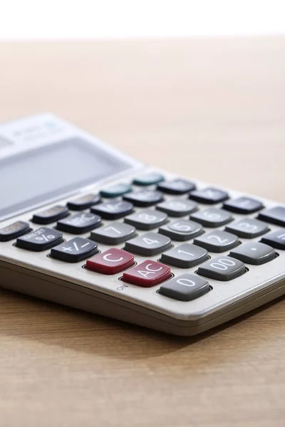 Kalkulator Druku Lub Rachunkowości Kalkulator Efekt Rozmycia — Zdjęcie stockowe