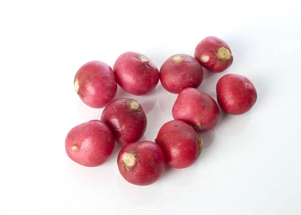 Close Radish White Background — Stock Photo, Image