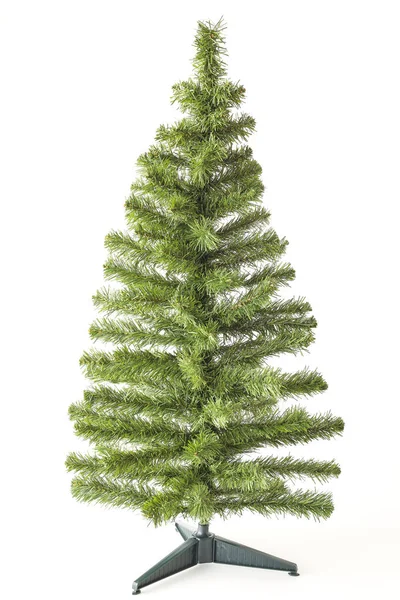 Vánoční Strom Dekorace Nový Rok 2019 Nad Bílým Pozadím Vánoční — Stock fotografie