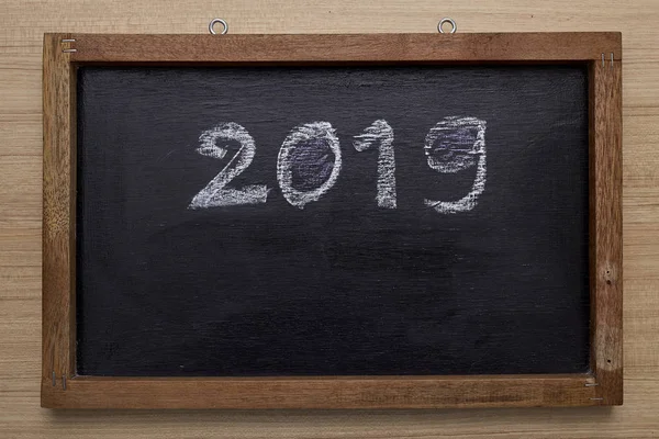 2019 Lastning Med Förloppsindikator Krita Ritning Blackboard — Stockfoto