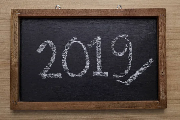 2019 Lastning Med Förloppsindikator Krita Ritning Blackboard — Stockfoto