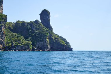 Koh NOK, Pranang mağara Plajı, Rai Leh (Railay), Andaman Sahili, Krabi Eyaleti, Tayland, Güneydoğu Asya, Asya