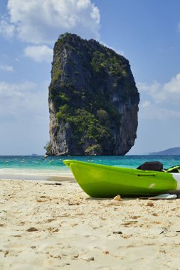 Koh NOK, Pranang mağara Plajı, Rai Leh (Railay), Andaman Sahili, Krabi Eyaleti, Tayland, Güneydoğu Asya, Asya