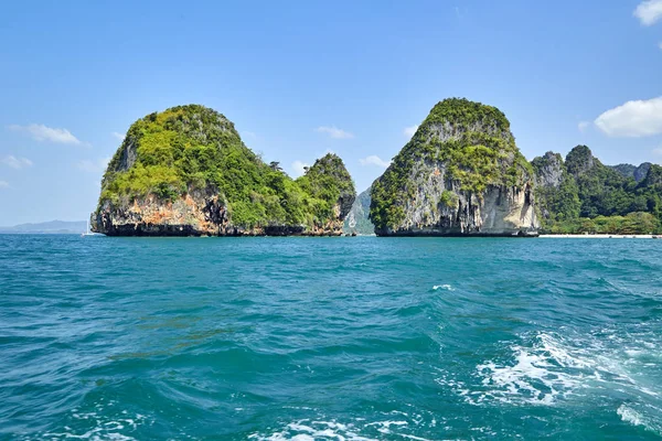 Koh Nok Pranang Cave Beach Rai Leh Railay Costa Andaman — Fotografia de Stock