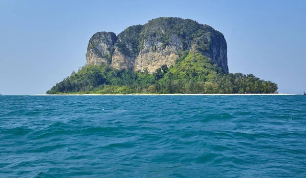 Koh Nok Pranang Cave Beach Rai Leh Eisenbahn Andaman Coast — Stockfoto