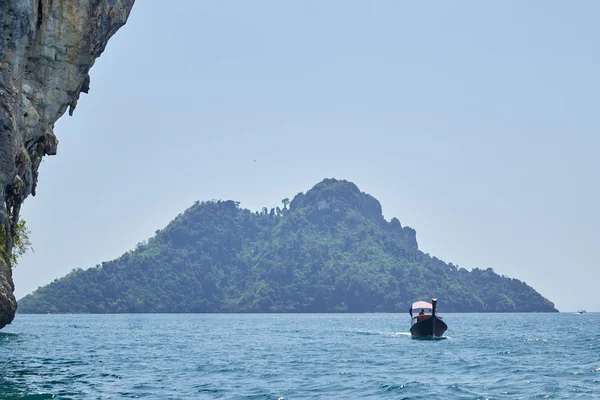 Koh Nok Pranang Cave Beach Rai Leh Railay Costa Andaman — Fotografia de Stock