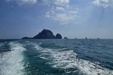 Koh NOK, Pranang mağara Plajı, Rai Leh (Railay), Andaman Sahili, Krabi Eyaleti, Tayland, Güneydoğu Asya, Asya