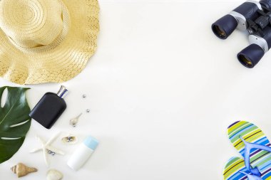 Tatil yaz düz arka planda yatıyordu