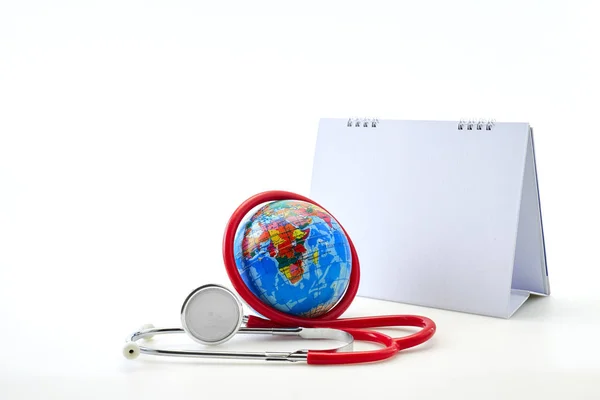 Flat world health day background — Stock Photo, Image