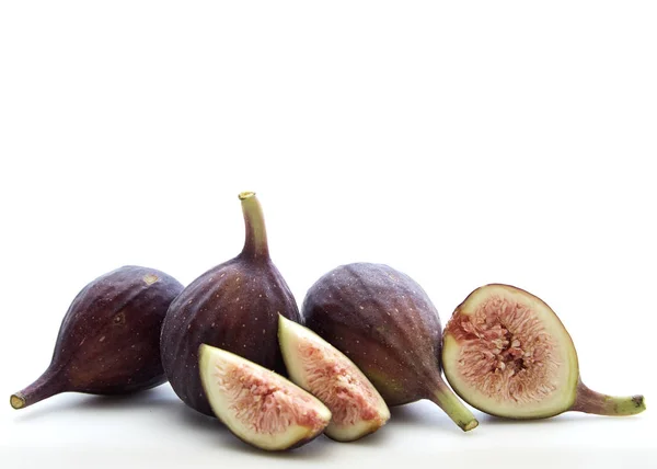 Figs fruits isolated on white background — Stock Photo, Image