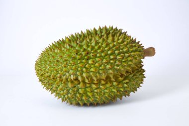durian meyvesi beyaz arkaplanda izole