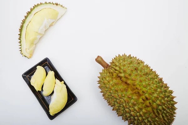 Durian, który jest królem owoców z Tajlandii — Zdjęcie stockowe