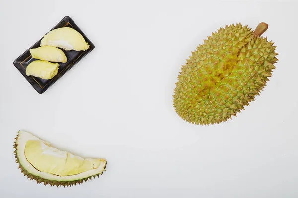 Durian, który jest królem owoców z Tajlandii — Zdjęcie stockowe