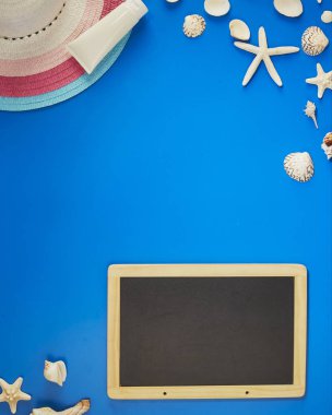 Çerçeve tatil ve yaz afiş