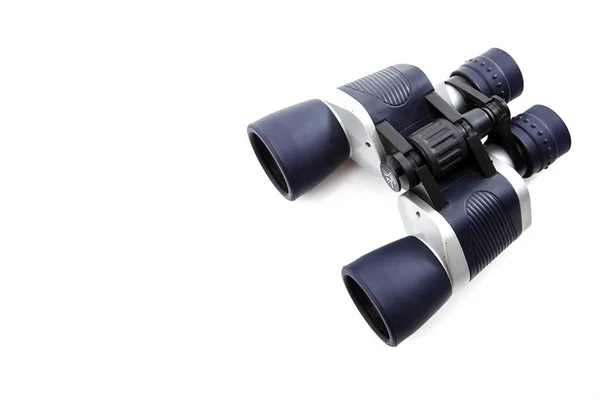 Close-Up Of Binoculars  White Background — Stock Photo, Image