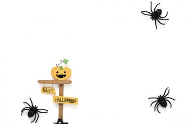 Cadılar Bayramı arka plan dekorasyon tatil konsepti