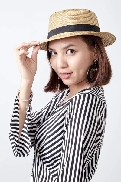 Retrato asiático jovem mulher negócio — Fotografia de Stock