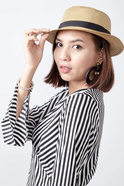 Retrato asiático jovem mulher negócio — Fotografia de Stock