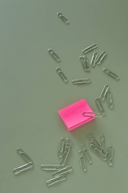 not ve klipleri üst görünüm masası na deftere nakledin