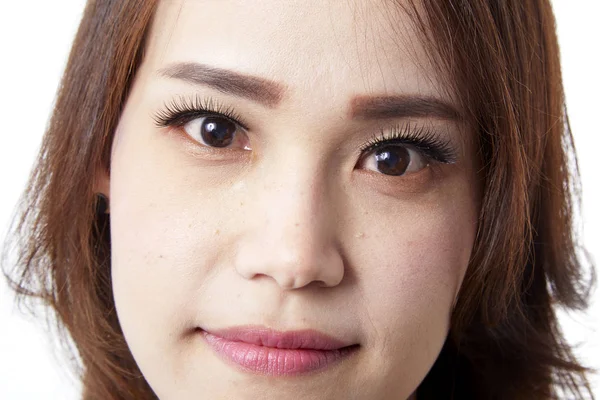 Hermoso asiático hembra retrato estudio — Foto de Stock