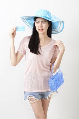 Asyalı genç güzel kız portresi