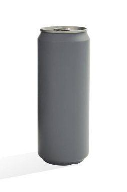 Alüminyum beyaz izole mockup olabilir